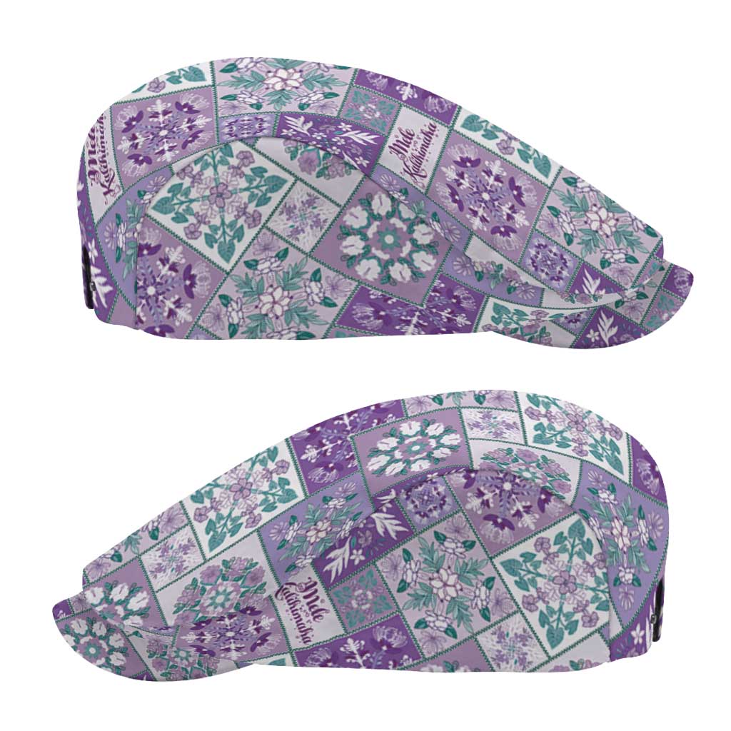 Mele Kalikimaka Hawaii Christmas Jeff Hat Poni Seamless Floral Motif - Polynesian Pride