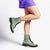 Mele Kalikimaka Hawaii Christmas Leather Boots Omaomao Seamless Floral Motif - Polynesian Pride