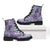Mele Kalikimaka Hawaii Christmas Leather Boots Poni Seamless Floral Motif - Polynesian Pride