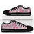 Mele Kalikimaka Hawaii Christmas Low Top Shoes Akala Seamless Floral Motif - Polynesian Pride