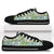 Mele Kalikimaka Hawaii Christmas Low Top Shoes Omaomao Seamless Floral Motif - Polynesian Pride