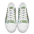 Mele Kalikimaka Hawaii Christmas Low Top Shoes Omaomao Seamless Floral Motif - Polynesian Pride