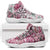 Mele Kalikimaka Hawaii Christmas Sneakers J11 Akala Seamless Floral Motif - Polynesian Pride