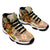 Mele Kalikimaka Hawaii Christmas Sneakers J11 Melemele Mama Seamless Floral Motif - Polynesian Pride