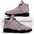 Mele Kalikimaka Hawaii Christmas Sneakers J13 Akala Seamless Floral Motif - Polynesian Pride