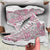 Mele Kalikimaka Hawaii Christmas Sneakers J13 Akala Seamless Floral Motif - Polynesian Pride