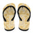 Melemele Aloha Hawaii Flip Flops Plumeria Lei With Palaka Motif - Polynesian Pride