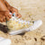 Melemele Aloha Hawaii High Top Shoes Plumeria Lei With Palaka Motif - Polynesian Pride