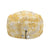 Melemele Aloha Hawaii Jeff Hat Plumeria Lei With Palaka Motif - Polynesian Pride