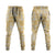 Melemele Aloha Hawaii Jogger Pants Plumeria Lei With Palaka Motif - Polynesian Pride