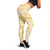 Melemele Aloha Hawaii Leggings Plumeria Lei With Palaka Motif - Polynesian Pride