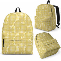 Melemele Hawaii Breadfruit Palaka Motifs Backpack