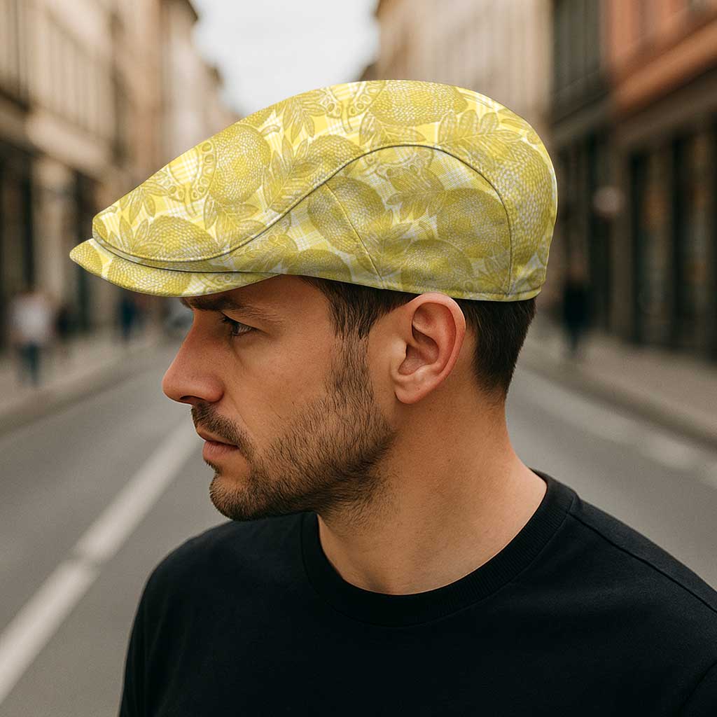 Melemele Hawaii Breadfruit Palaka Motifs Jeff Hat