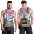 Custom Race Bib and Photo Marathon Men Tank Top Nature and Tropical Style CTM03