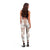 Mocha Mousse Aloha Hawaii Leggings Monstera Hibiscus Plumeria Seamless Vibes - Polynesian Pride
