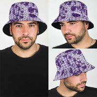 Mokihana Maile Ilima Leis Paniolo Palaka Bucket Hat Hawaiian Poni Spirit - Polynesian Pride