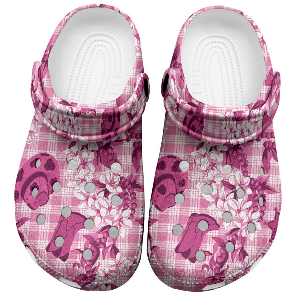 Mokihana Maile Ilima Leis Paniolo Palaka Clogs Shoes Hawaiian Omaomo Ulaula Spirit - Polynesian Pride