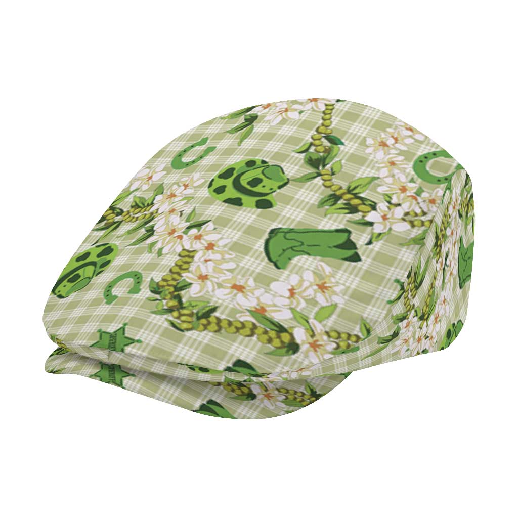 Mokihana Maile Ilima Leis Paniolo Palaka Jeff Hat Hawaiian Omaomo Ala Spirit - Polynesian Pride