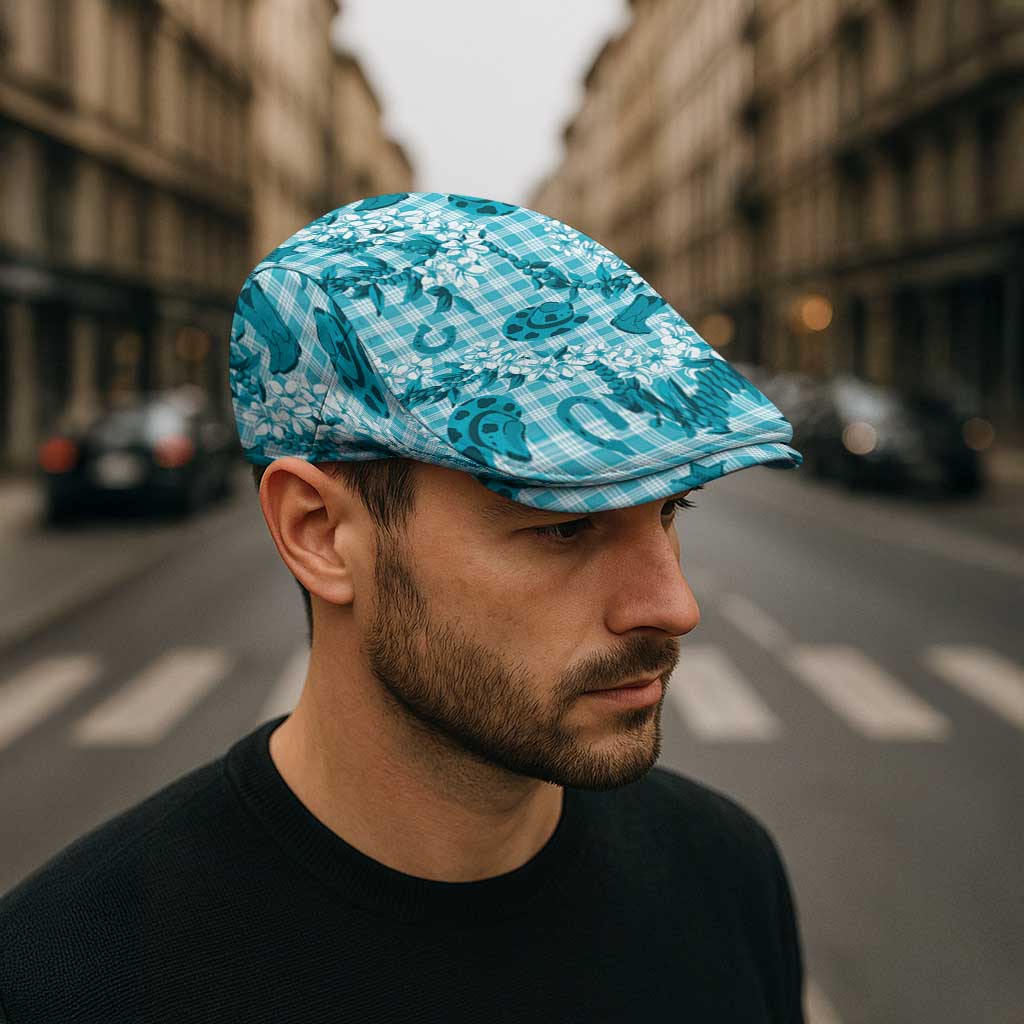 Mokihana Maile Ilima Leis Paniolo Palaka Jeff Hat Hawaiian Polu Opa Spirit - Polynesian Pride