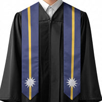 Nauru Graduation Stole Flag Style