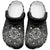 New Zealand Aotearoa Clogs Shoes Black Taniko Art Maori Pattern - Polynesian Pride