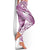 New Zealand Aotearoa Darts Masters Leggings Maori Art Tattoo with Tribal Dart Symbol Pink - Polynesian Pride