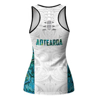 New Zealand Aotearoa Hollow Tank Top Green Maori Papua Shell Indigenous - Polynesian Pride