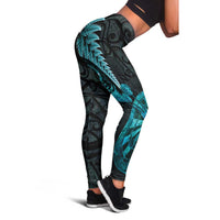 New Zealand Darts Leggings Happiness Is A Tight Threesome Maori Paua Shell LT14