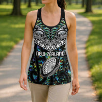 New Zealand Hollow Tank Top Maori Rugby Tattoo Papua Shell - Polynesian Pride