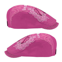 New Zealand Jeff Hat Fire Basketball Maori Tribal Pink - Polynesian Pride