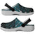 New Zealand Maori Clogs Shoes Poutama Manaia Turquoise Paua Shell - Polynesian Pride
