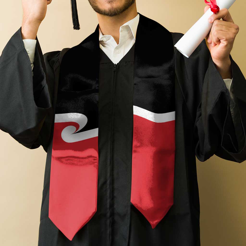New Zealand Maori Graduation Stole Flag Style LT05 - Polynesian Pride