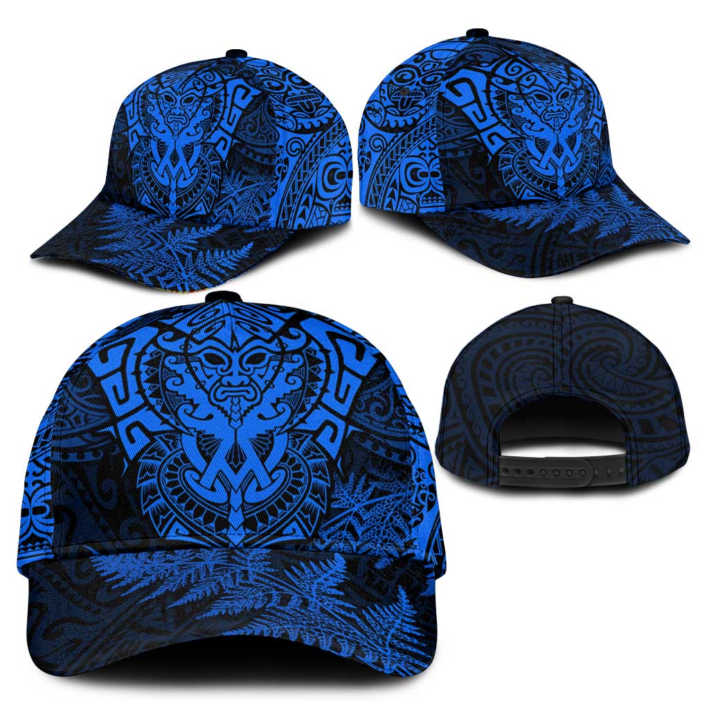 New Zealand Rugby All Blue Classic Cap Silver Fern All Black Mix Ta Moko LT09