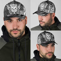 New Zealand Rugby All White Classic Cap Silver Fern All Black Mix Ta Moko LT09