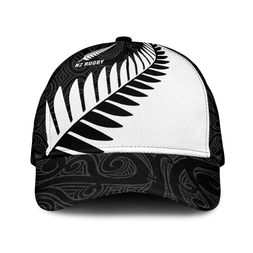 New Zealand Silver Fern Rugby Classic Cap All Black Go Champions Maori Pattern LT14