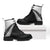 New Zealand Silver Fern Rugby Leather Boots All Black Go Champions Maori Pattern - Polynesian Pride