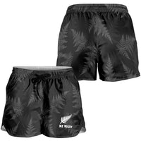New Zealand Silver Fern Rugby Shorts for Women Go Aotearoa Champions World Cup - Polynesian Pride