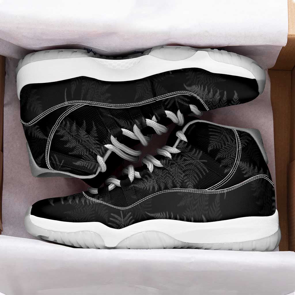 New Zealand Silver Fern Rugby Sneakers J11 Go Aotearoa World Cup - Polynesian Pride