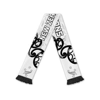 New Zealand WC2026 White Soccer Scarf Silver Fern