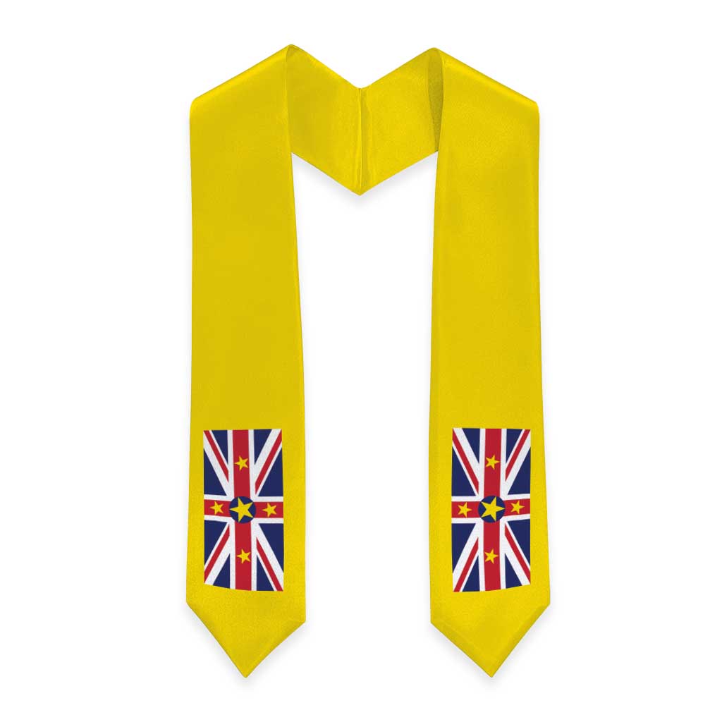 Niue Graduation Stole Flag Style LT05 - Polynesian Pride