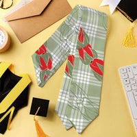 Omaomao Aloha Hawaii Graduation Stole Rosebud Lei With Palaka Motif - Polynesian Pride