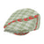Omaomao Aloha Hawaii Jeff Hat Rosebud Lei With Palaka Motif - Polynesian Pride