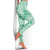 Omaomao Aloha Hawaii Leggings Plumeria Lei With Palaka Motif - Polynesian Pride