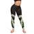 Omaomao Aloha Hawaii Lei Leggings Tropical Flowers Elegant Vibe - Polynesian Pride