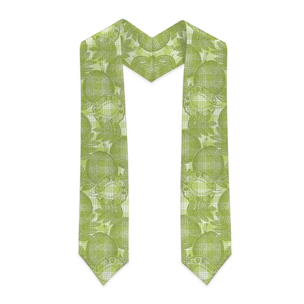 Omaomao Hawaii Breadfruit Palaka Motifs Graduation Stole
