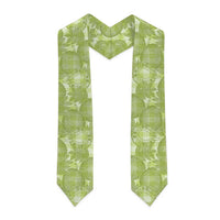 Omaomao Hawaii Breadfruit Palaka Motifs Graduation Stole