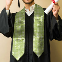 Omaomao Hawaii Breadfruit Palaka Motifs Graduation Stole