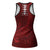 Oxblood Polynesia Hollow Tank Top Hawaiian Tribal Hammerhead Shark Tattoo - Polynesian Pride