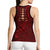 Oxblood Polynesia Hollow Tank Top Hawaiian Tribal Hammerhead Shark Tattoo - Polynesian Pride