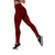Oxblood Polynesia Leggings Hawaiian Tribal Hammerhead Shark Tattoo - Polynesian Pride